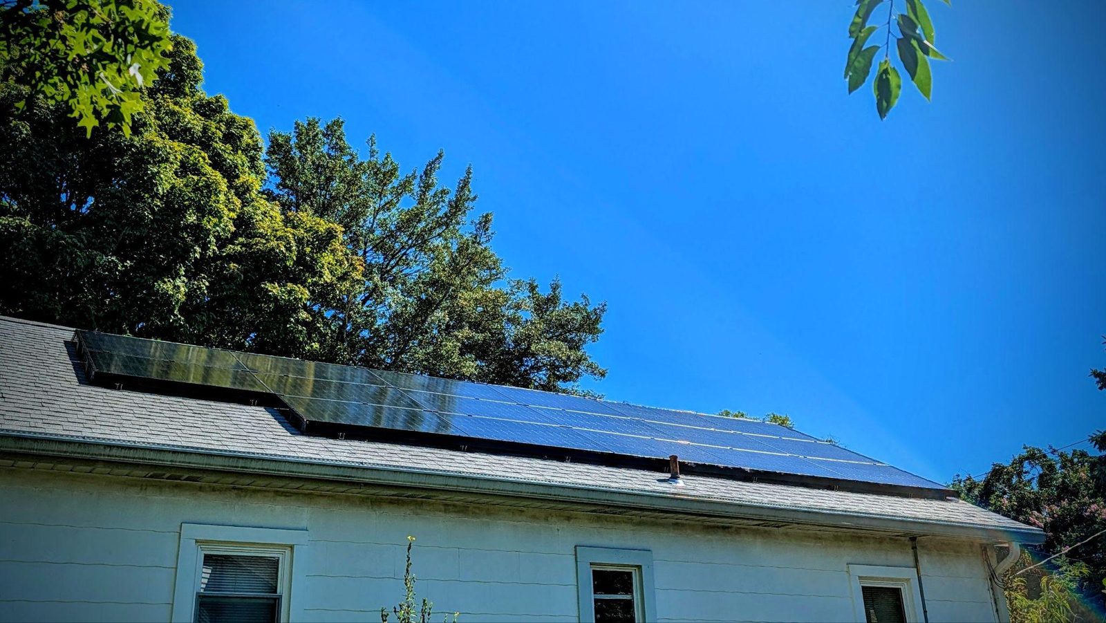Completed Shore Home and Solar install in Anne Arundel County